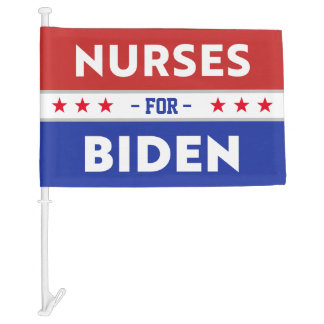 Nurses for Joe Biden President Election 2020 Car Flag