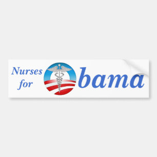 Nurses for Obama 2012 Bumper Sticker