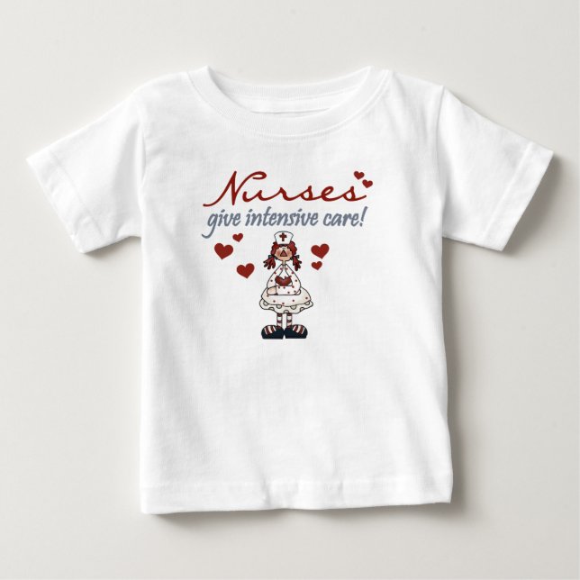 Nurses Give Intensive Care t-shirts and Gifts (Front)