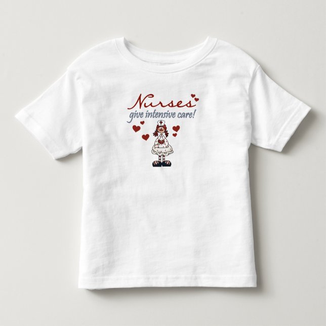 Nurses Give Intensive Care t-shirts and Gifts (Front)