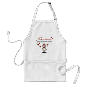 Nurses Give Intensive Care t-shirts and Gifts Adult Apron
