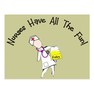 Funny Nurse Sayings Postcards & Postcard Template Designs | Zazzle