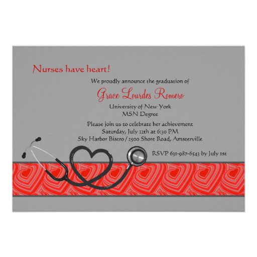 Nursing Pinning Invitation Wording 5