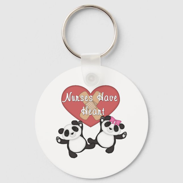 Nurses Have Heart Keychain (Front)