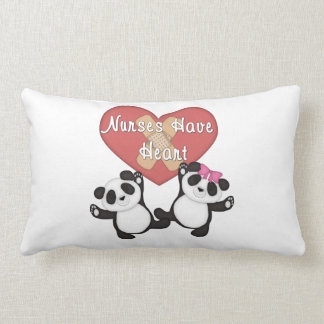 Nurses Have Heart Lumbar Pillow