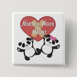 Nurses Have Heart Pinback Button