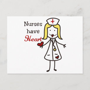 Nurses Have Heart Postcard