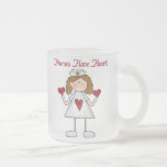 Nurses Have Heart T-shirts and Gifts Frosted Glass Coffee Mug