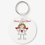 Nurses Have Heart T-shirts and Gifts Keychain