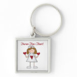 Nurses Have Heart T-shirts and Gifts Keychain