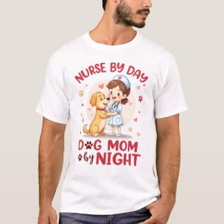 Nurses Heal Dogs Comfort – Heartwarming Nurse Dog T-Shirt