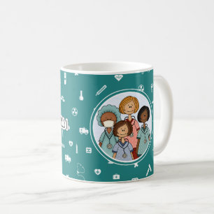 Nurses heal the World Coffee Mug