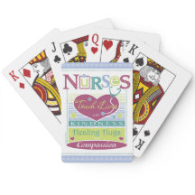 Nurses Inspirational deck of playing cards