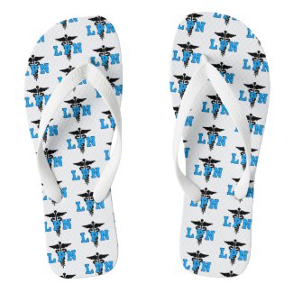 Flip Flops For Nurses Personalized
