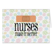 Nurses Make it Better, Bandage (Front Horizontal)