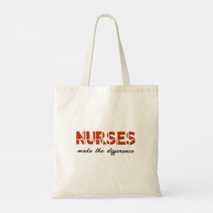 Nurses Make The Difference Budget Tote Bag