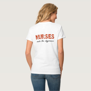 Nurses Make The Difference Women's Basic T-Shirt