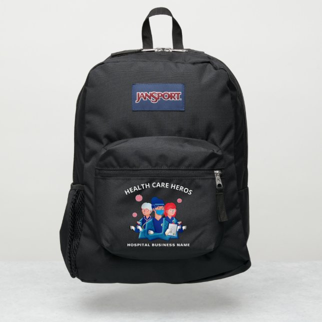 Nurses Medical Health Care Business Personalize  JanSport Backpack (Front)