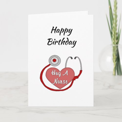 Nurses Medical Symbol Logo Card