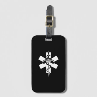 Nurses Medical Symbol  Luggage Tag