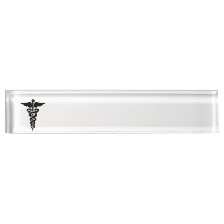 Nurses Medical Symbol Nameplate
