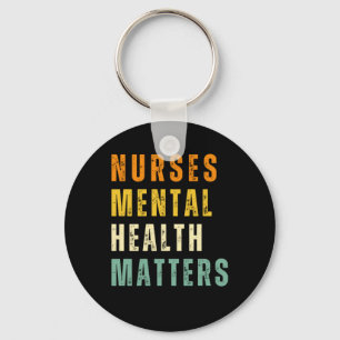 Nurses Mental Health S Sticker Keychain