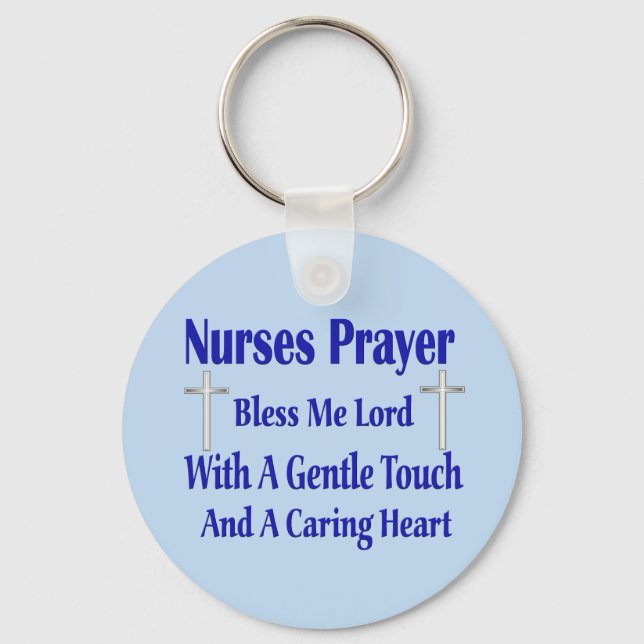 Nurses Prayer Keychain (Front)