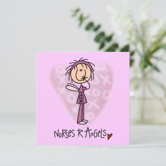 Nurses R Angels T-shirts and Gifts (Standing Front)