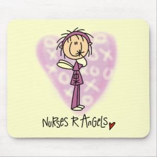 Nurses R Angels T-shirts and Gifts Mouse Pad