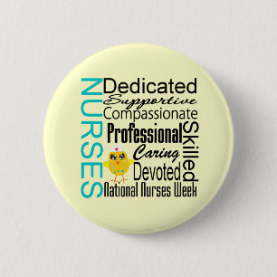 Nurses Recognition Collage - National Nurses Week Button
