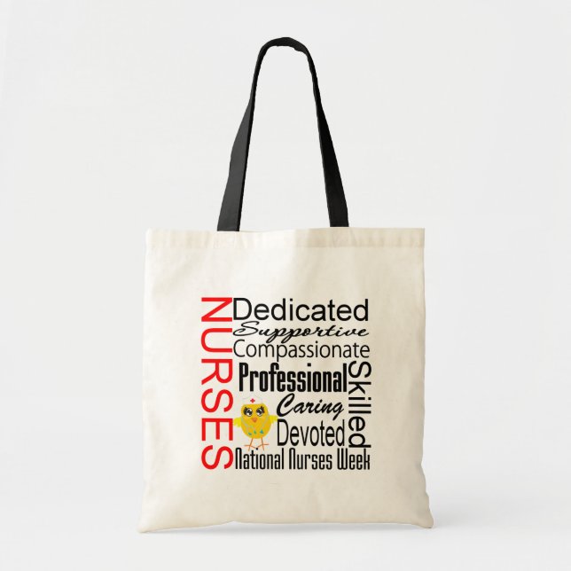 Nurses Recognition Collage:  National Nurses Week Tote Bag (Front)