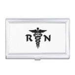Nurses RN Medical Symbol Case For Business Cards