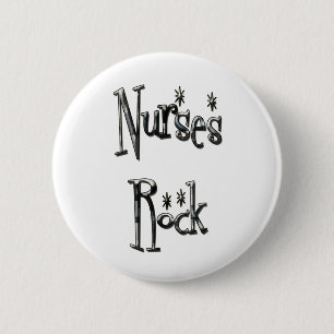 Nurses Rock Button