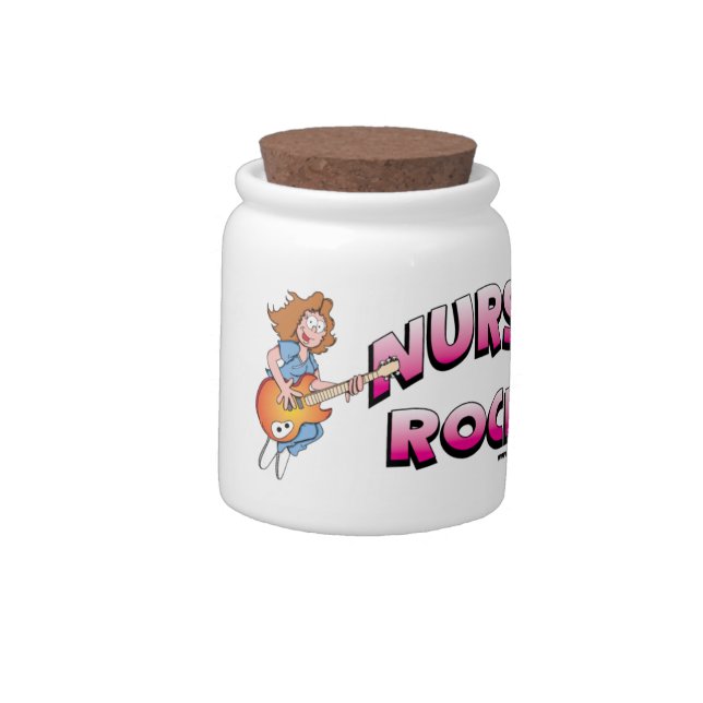 Nurses Rock Candy Jar (Left)