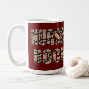NURSES ROCK COFFEE MUG