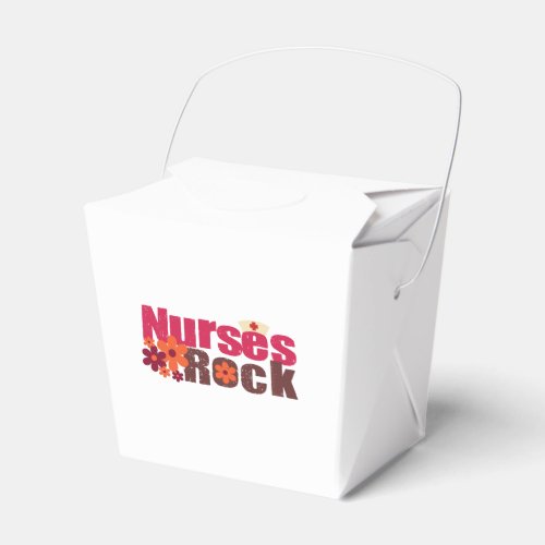 Nurses Rock Favor Boxes