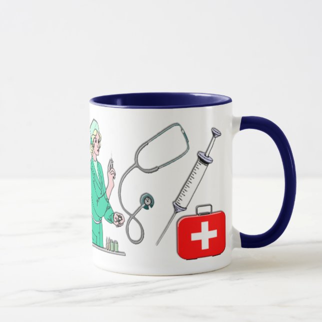 Nurses Rock ! Mug (Right)
