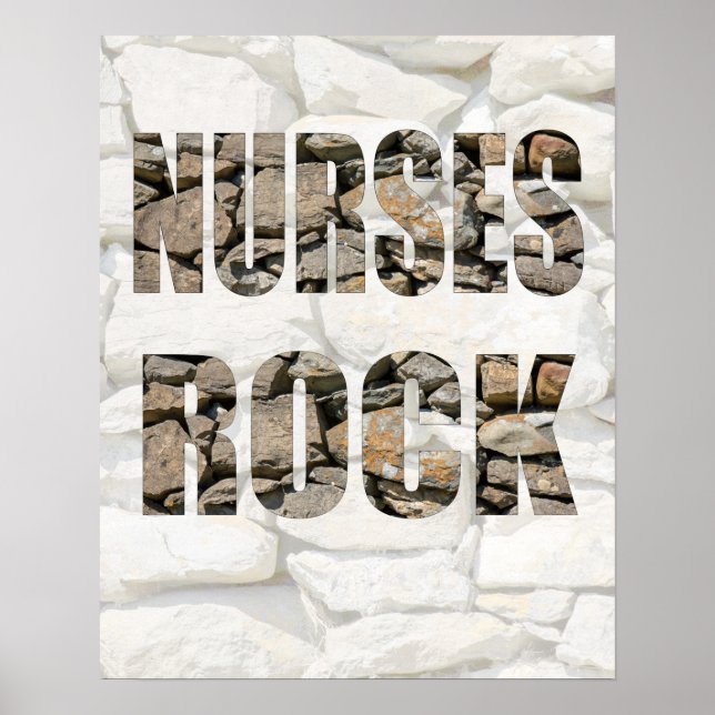 NURSES ROCK POSTER (Front)
