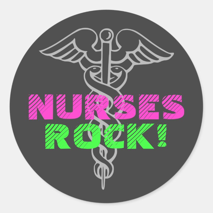 Nurses Rock Stickers