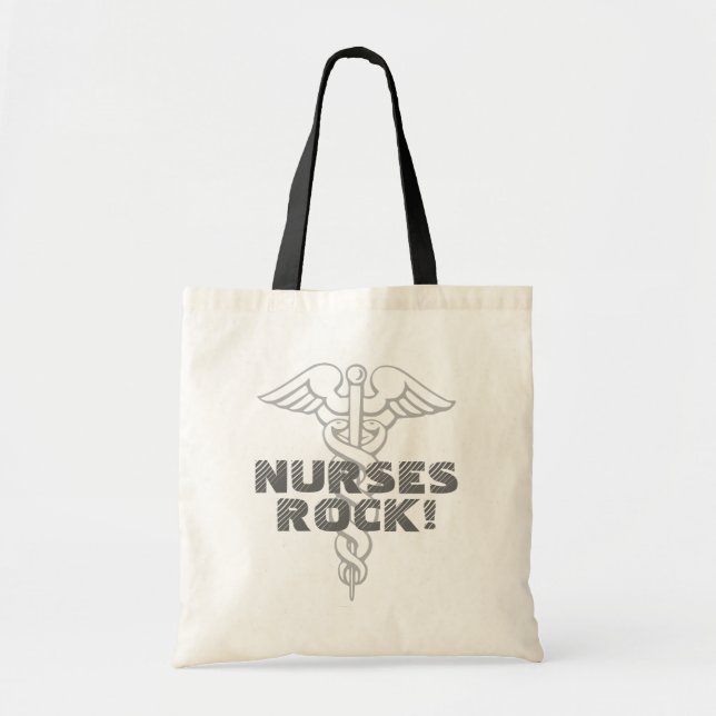 Nurses Rock! Tote bag (Front)