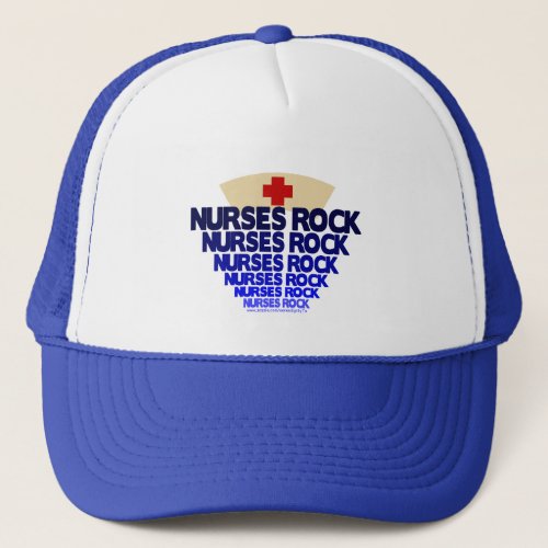 Nurses Rock Trucker Hat