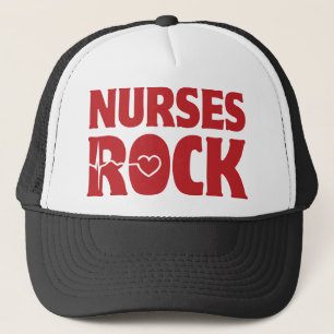 Nurses Rock Trucker Hat