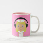 Nurses Rock! Two-tone Coffee Mug at Zazzle