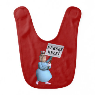 Nurses Rule! Bib