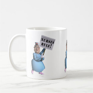 Nurses Rule! Coffee Mug