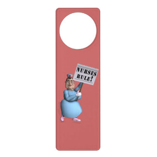 Nurses Rule! Door Hanger