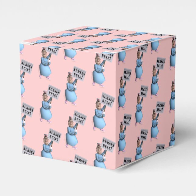Nurses Rule! Favor Boxes (Front Side)