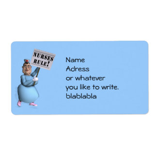 Nurses Rule! Label