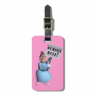 Nurses Rule! Luggage Tag