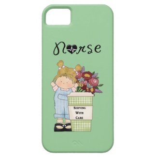 Nurses Serving With Care iPhone 5 Cases